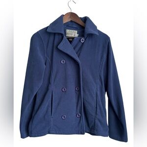 CABELAS Jacket Womens Fleece Coat Outerwear Peacoat Outdoor Pocket - S
